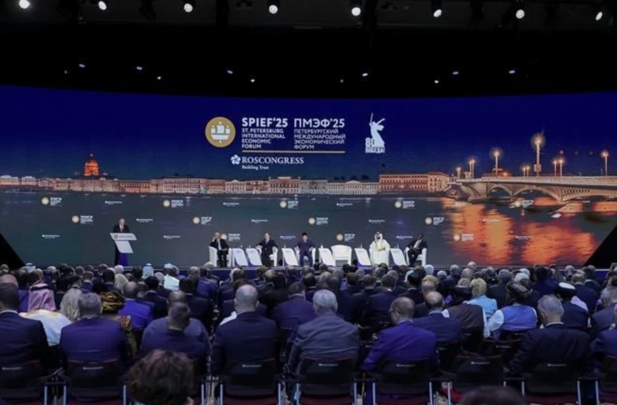 Deputy PM attends St. Petersburg economic forum, sidelines bilateral activities